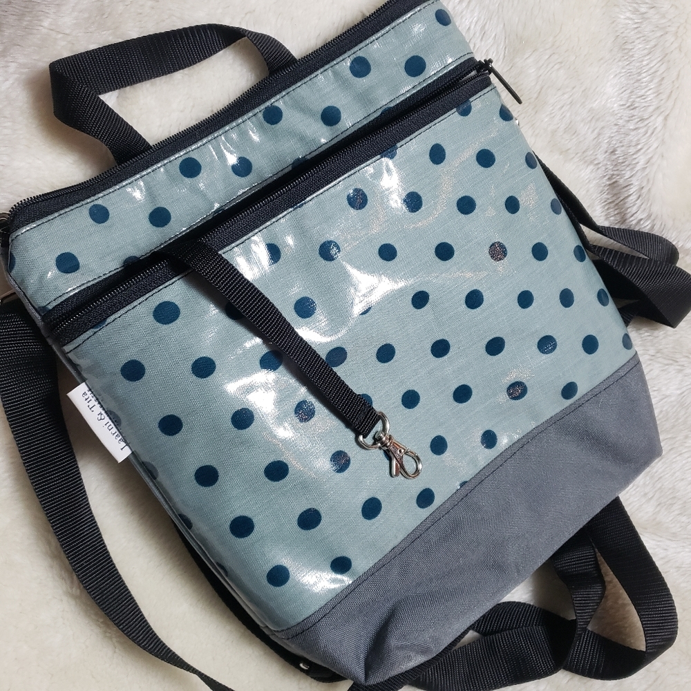 Laarni and Tita crossbody backpack convertible purse - Picture 4 of 13